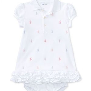Polo Ralph Lauren by Ralph Lauren Baby Girls Embroidered Polo Dress 18M